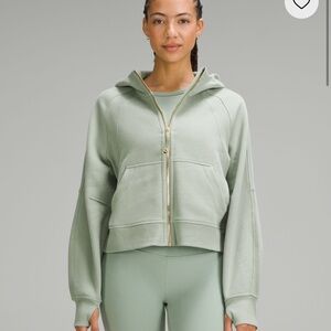 Lululemon mint scuba full zip hoodie